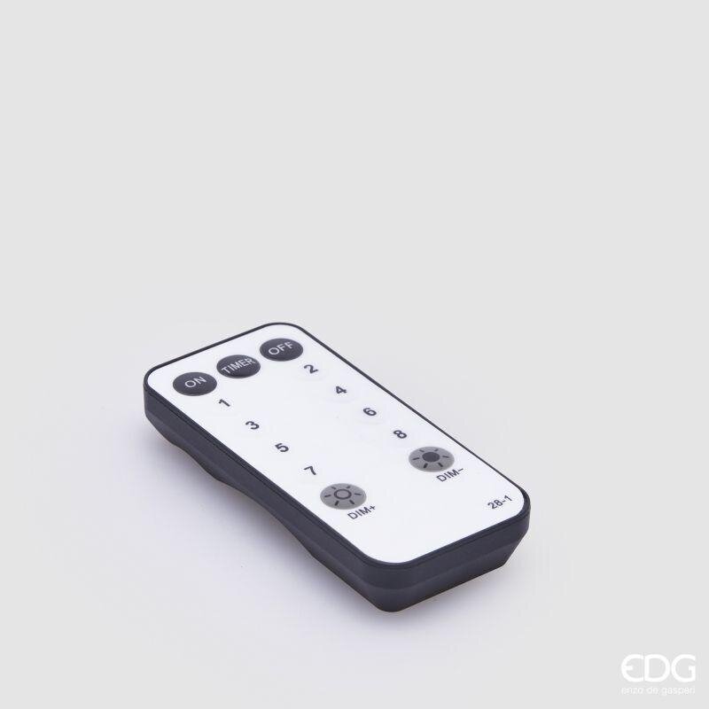 EDG Enzo De Gasperi Árbol de Navidad Pino Plateado 8.500 LED H 300 Cm D 192 Cm Ip 44