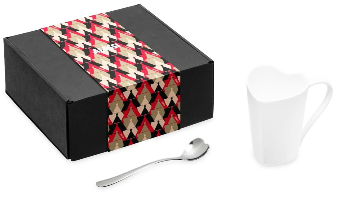 Alessi Set Alessi & Tea Mug y Cucharilla con Caja de Regalo