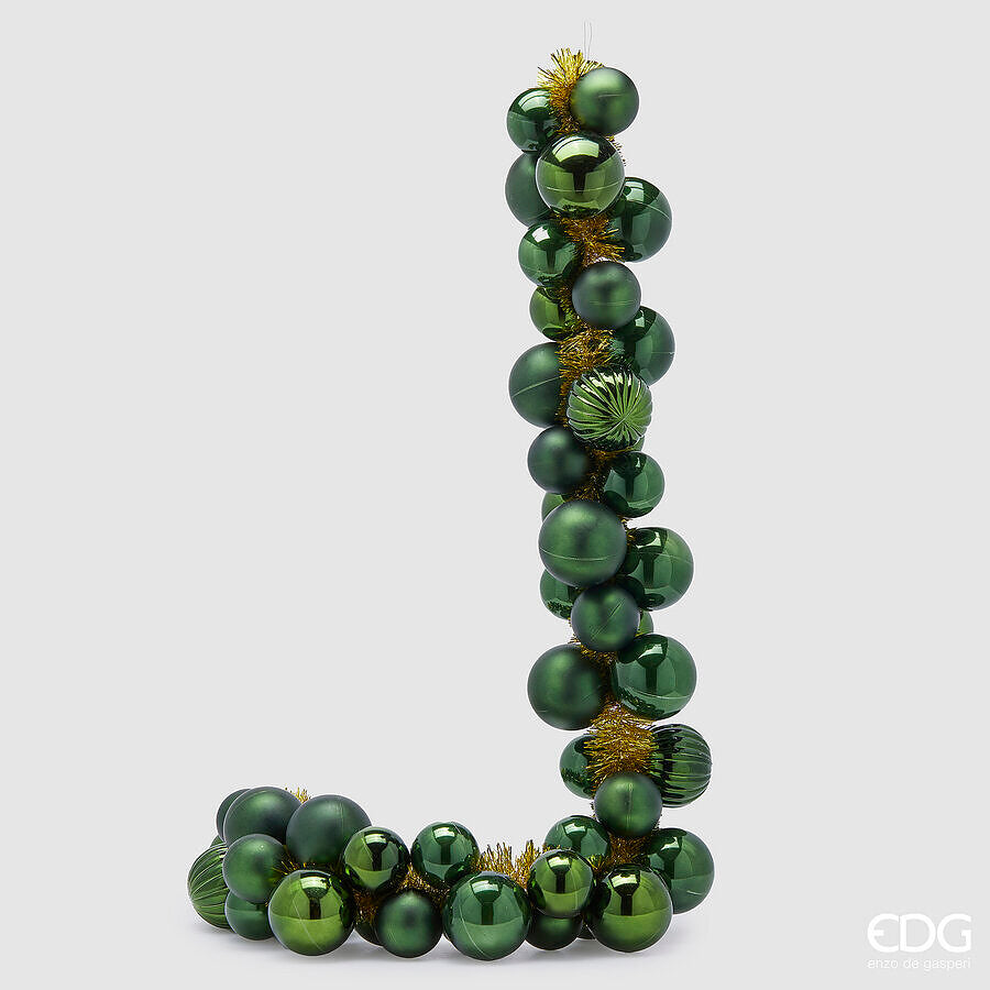 EDG Enzo De Gasperi Guirnalda Navideña PalleMix X 50 L 170 Cm D 8 Cm D 10 Cm Verde