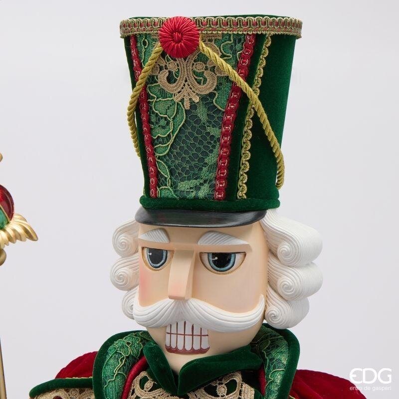 EDG Enzo De Gasperi Soldatino Natalizio H96 cm Verde Rosso – Decorazione di Natale