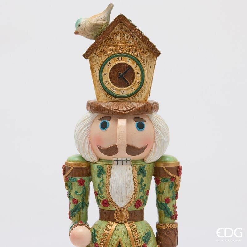 EDG Enzo De Gasperi Soldatino Natalizio H30x10x8 cm Verde Chiaro – Decorazione di Natale
