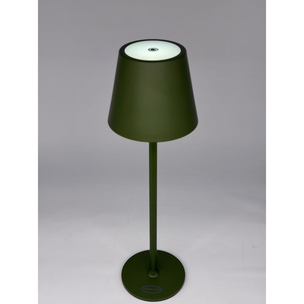 Lámpara LED Táctil Recargable L'Arcolaio H 38 Cm 10 x 10 Cm IP54 Round Pro Oliva
