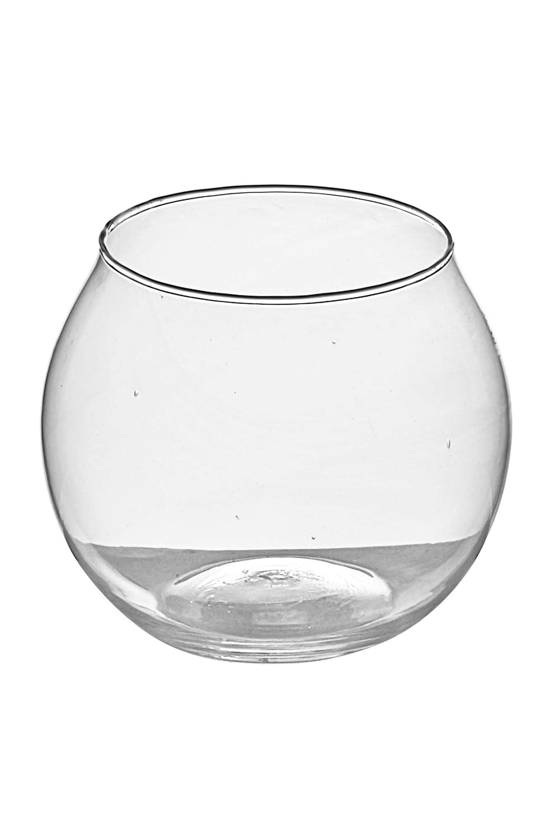 ARPIMEX Jarrón Esfera Vidrio H 10 Cm D 12,5 Cm