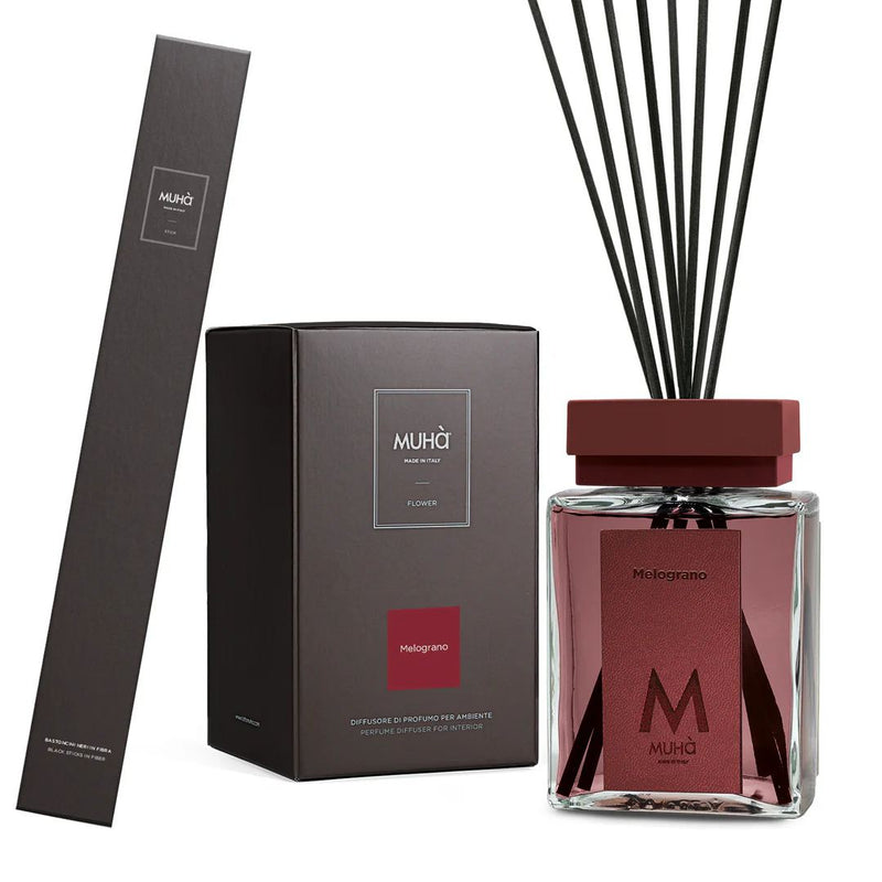 Muhà Luxe Perfume Difusor Ambiente con Varillas 500 mL