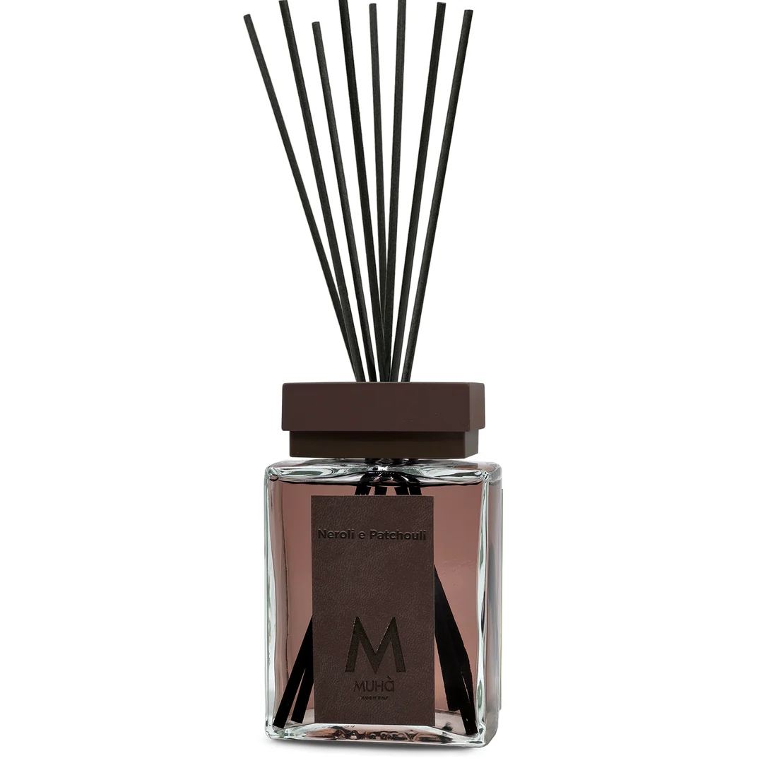 Muhà Luxe Perfume Difusor Ambiente con Palitos Neroli y Patchouli 1.000 Ml
