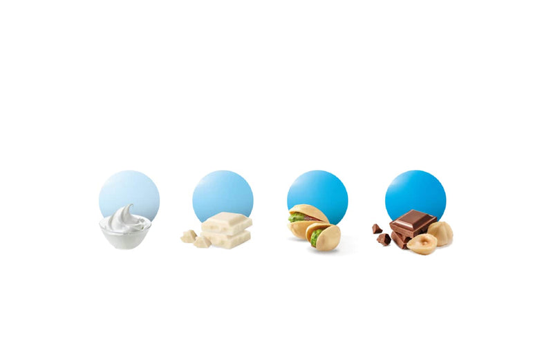 Maxtris Confites Bon Bon Cream Degradado Azul 900 Gr