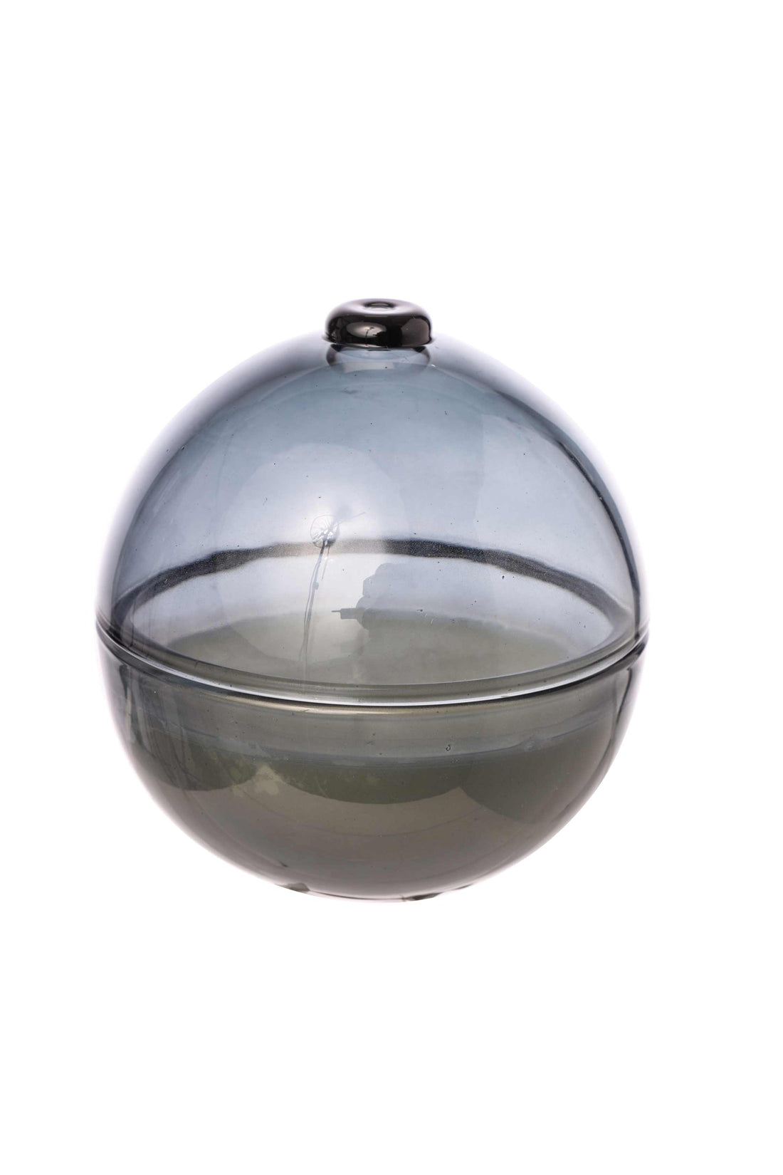 ARPIMEX Vela Boules Navideña D 7 cm H 7 cm Cristal Gris