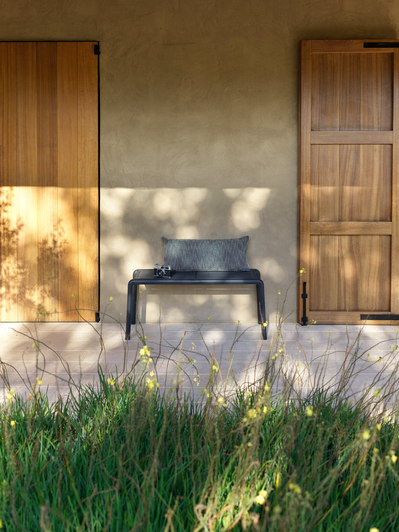 Nardi Doga Bench New Panchina da Esterno Bianca 102,5 x 44 x 39 cm – Panchina Moderna per Giardino e Terrazzo