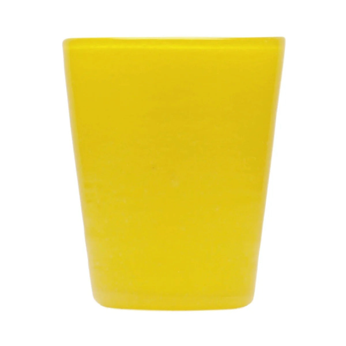 Zani Serafino Memento Tumbler Vaso de Agua Yellow Solid 30cl en Pasta de Vidrio