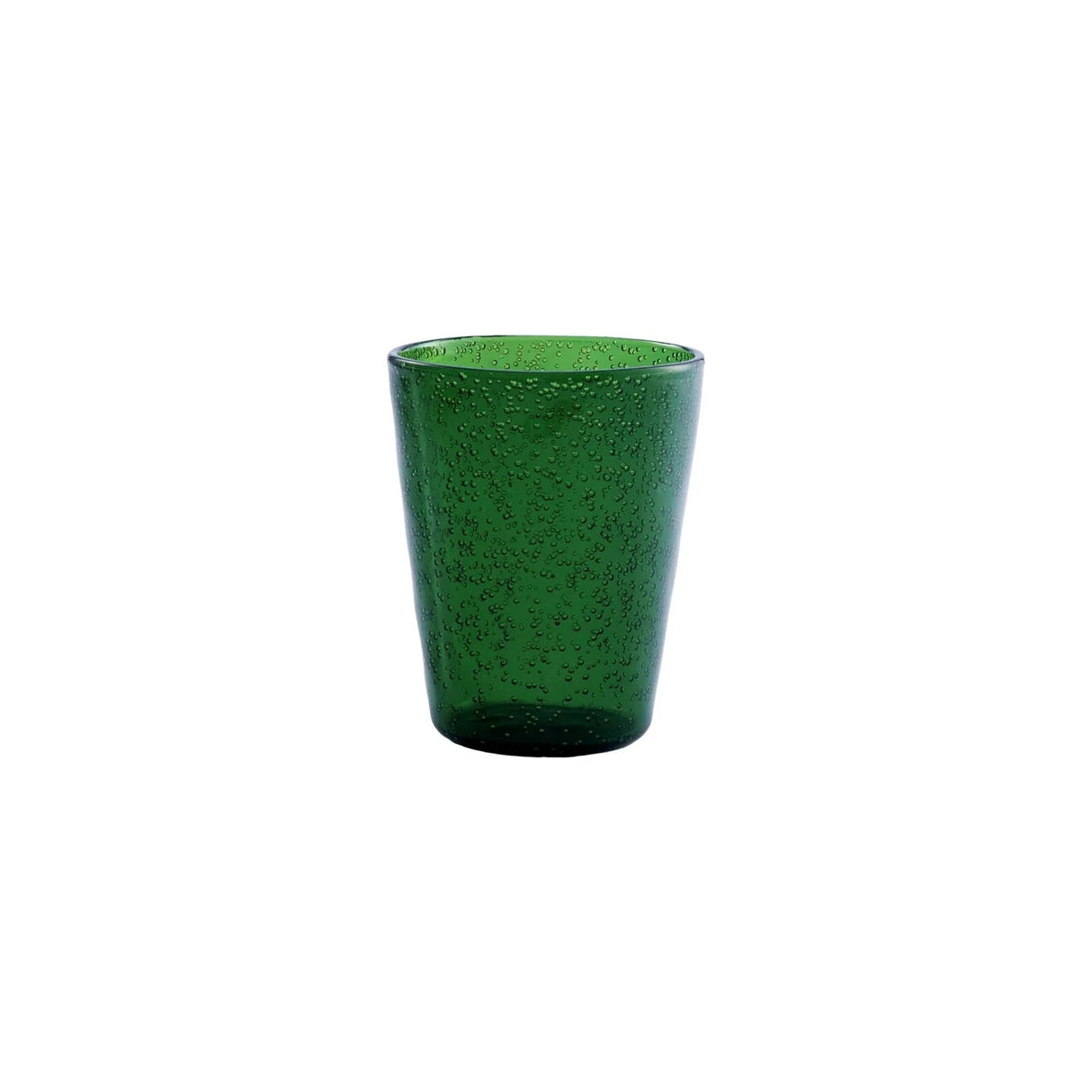 Vaso Zani Serafino Vaso para Agua Synth en Metacrilato Color Esmeralda