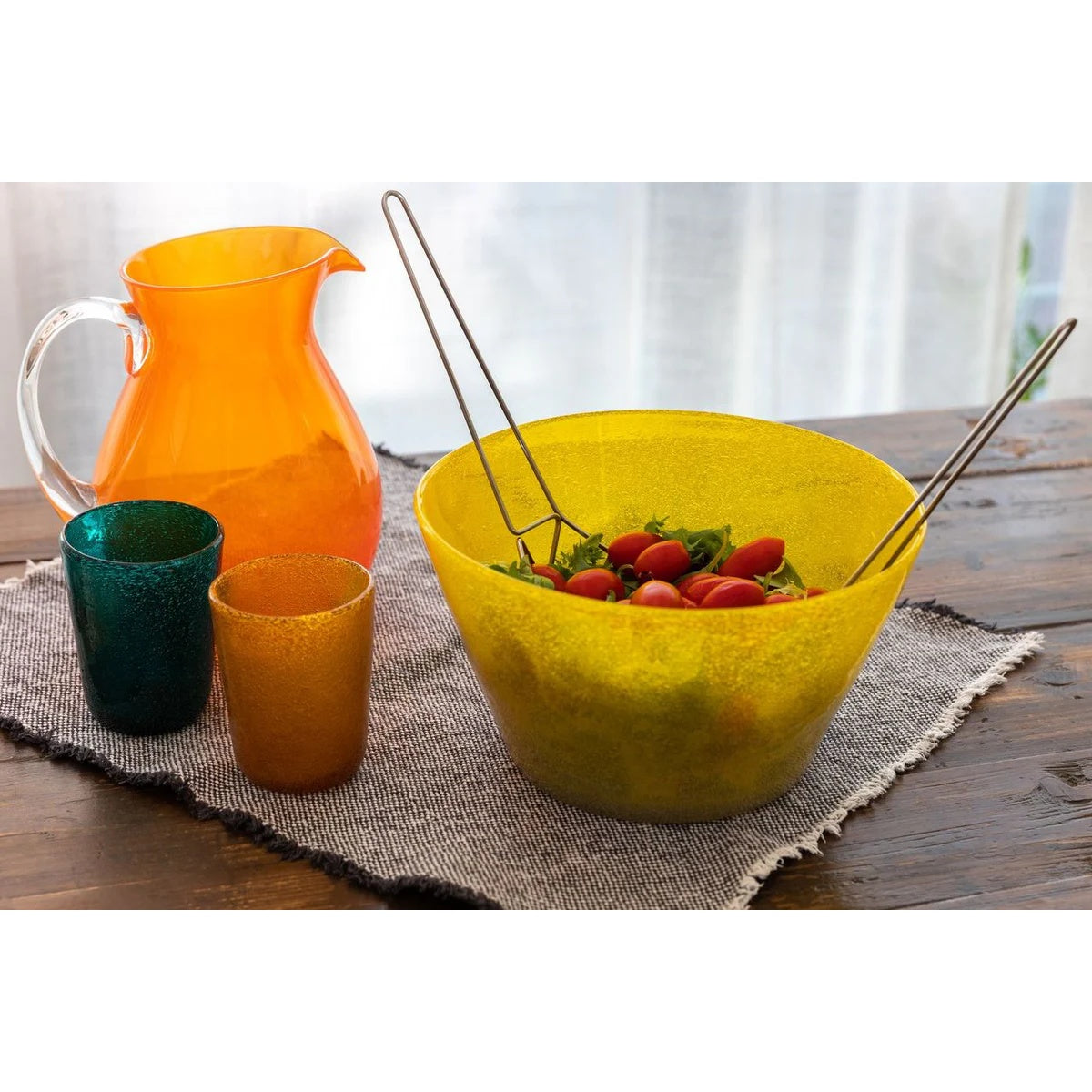 Jarra Zani Serafino Synth Pitcher Naranja en MS Metacrilato