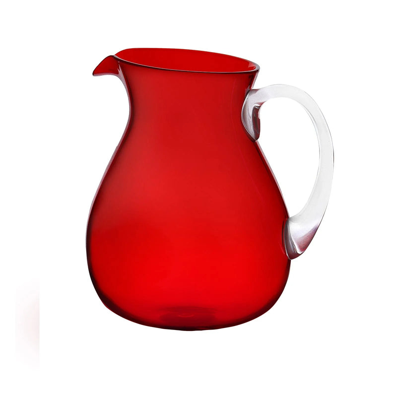 Zani Serafino Caraffa Synth Pitcher Jarra en MS en Metacrilato Rojo