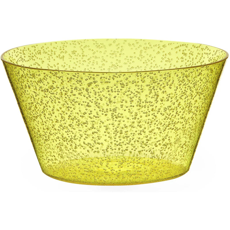Zani Serafino Ensaladera Memento Synth Bowl Color Amarillo Transparente