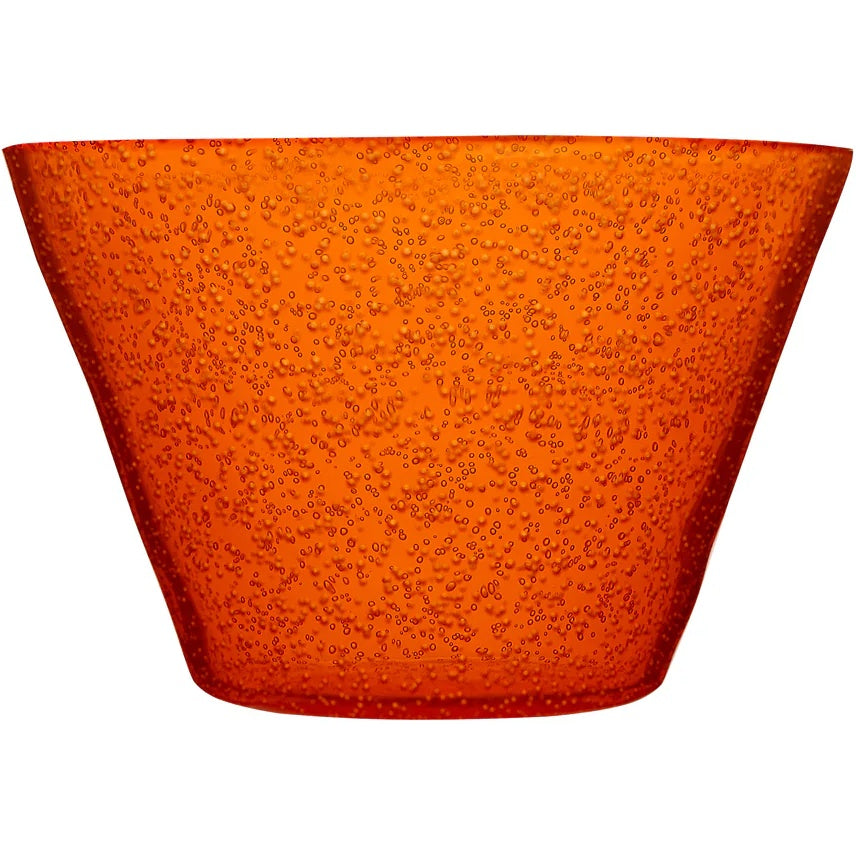 Cuenco Zani Serafino Small Bowl Memento Synth en Metacrilato D 11,50 Cm Color Naranja