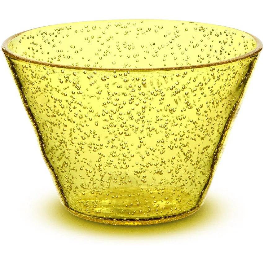 Zani Serafino Small Bowl Memento Synth en Metacrilato D 11,50 Cm Color Amarillo