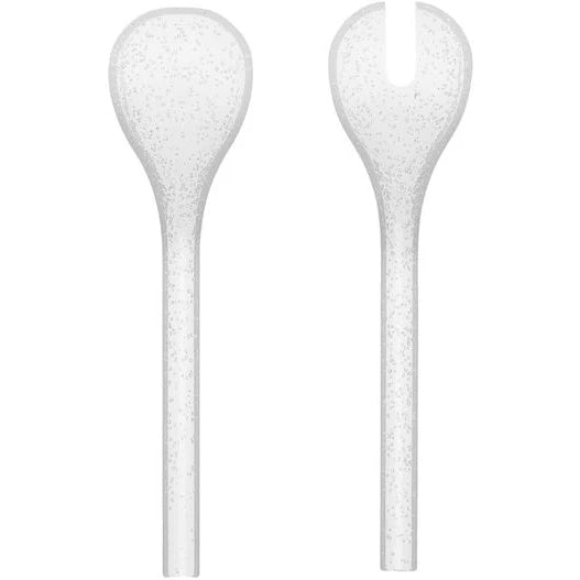 Zani Serafino Cucharas de Ensalada Memento Synth Blanco en Metacrilato