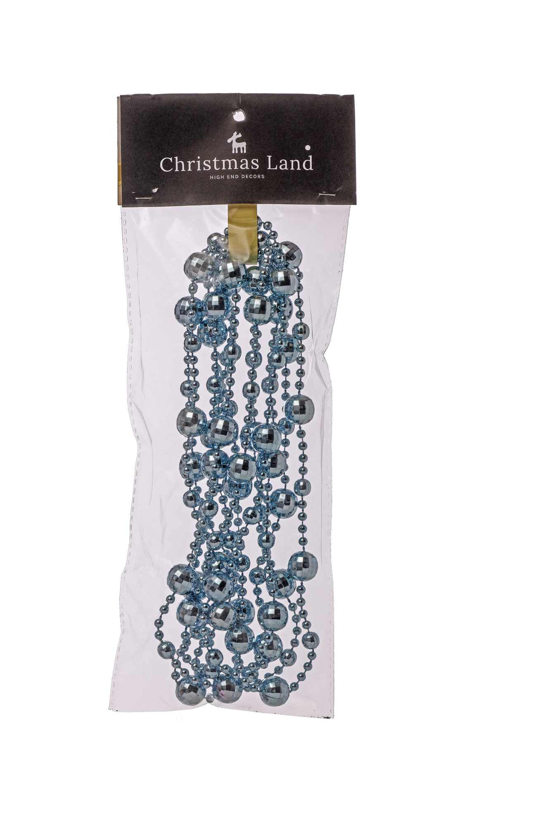 Collar ARPIMEX Navidad Perlas Plástico D 14 Mm 2,7 Mt Azul