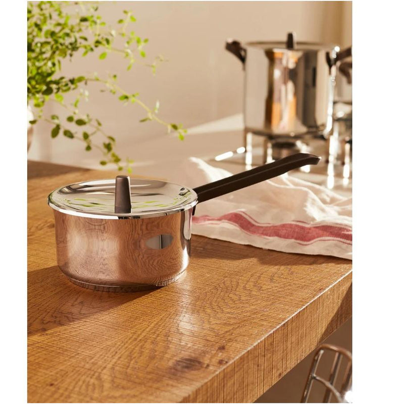 Alessi Edo Cacerola de Mango Largo Diámetro 16 cm