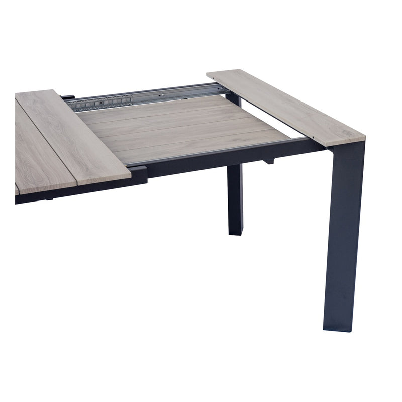 Mesa Extensible Moia Greenwood Arenzano Antracita Efecto Madera 211/276 cm