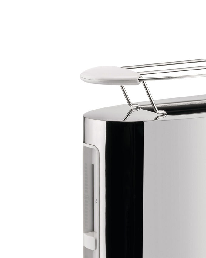 Tostador Alessi con Rejilla Calienta Tostadas Blanco