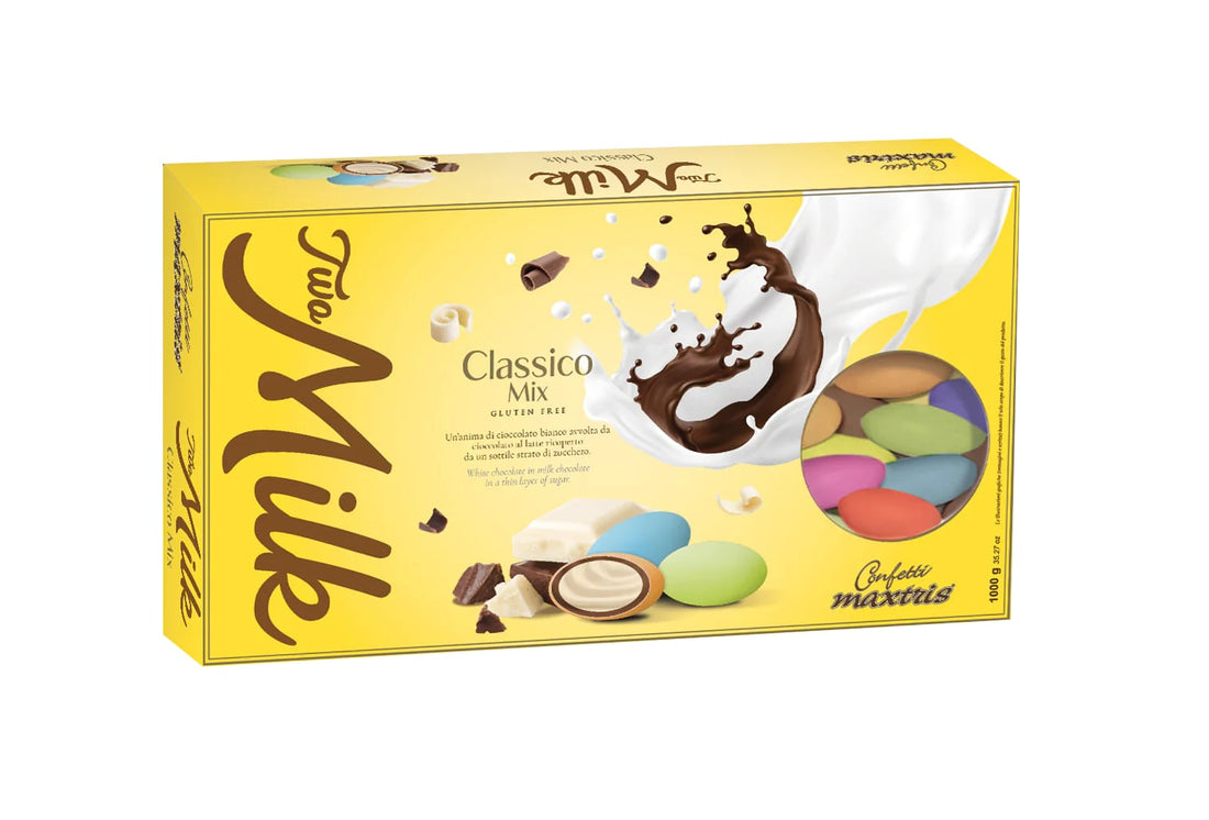 Maxtris Confites Two Milk Clásico Colorido 1 Kg