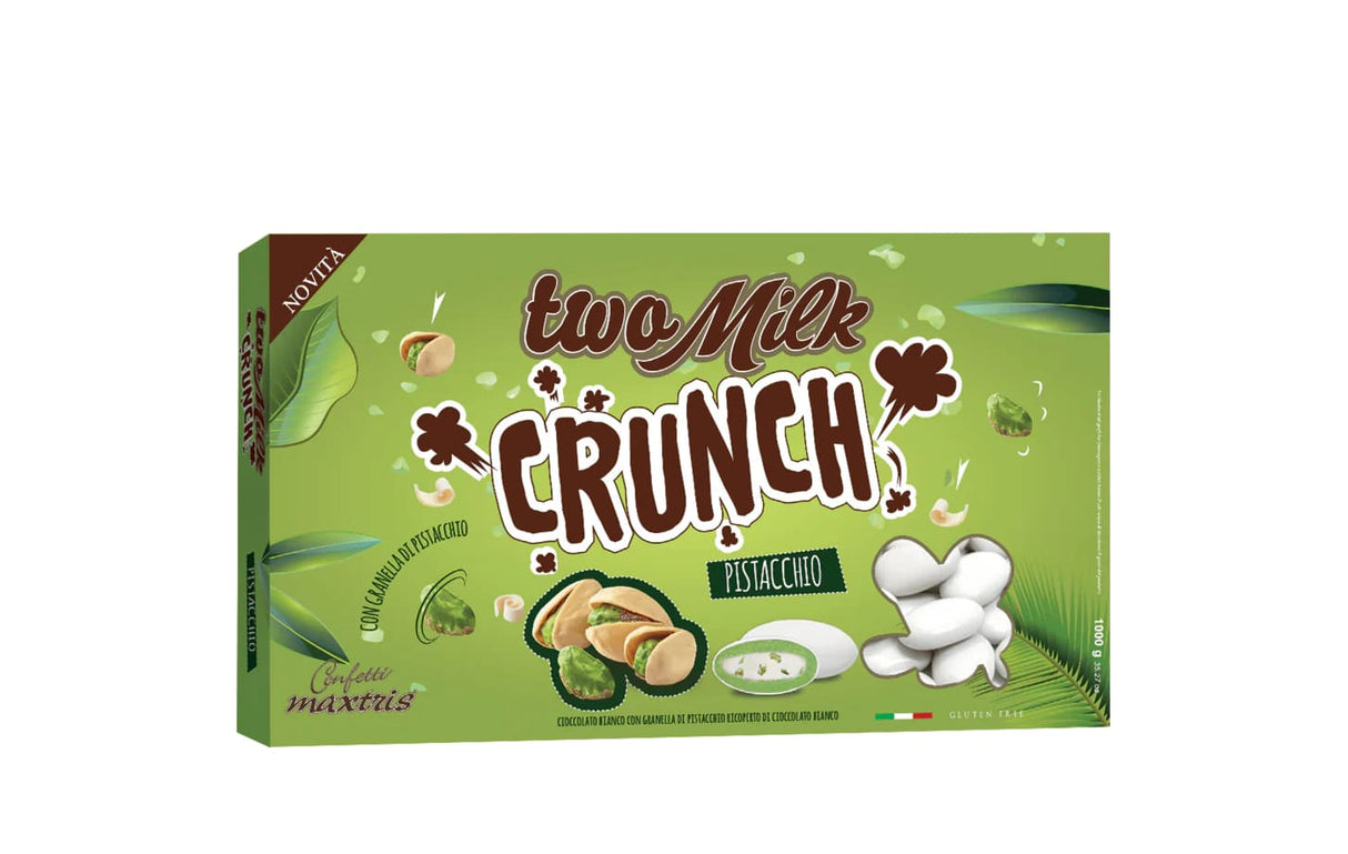 Maxtris Confetti Two Milk Crunch Pistacho 1 Kg