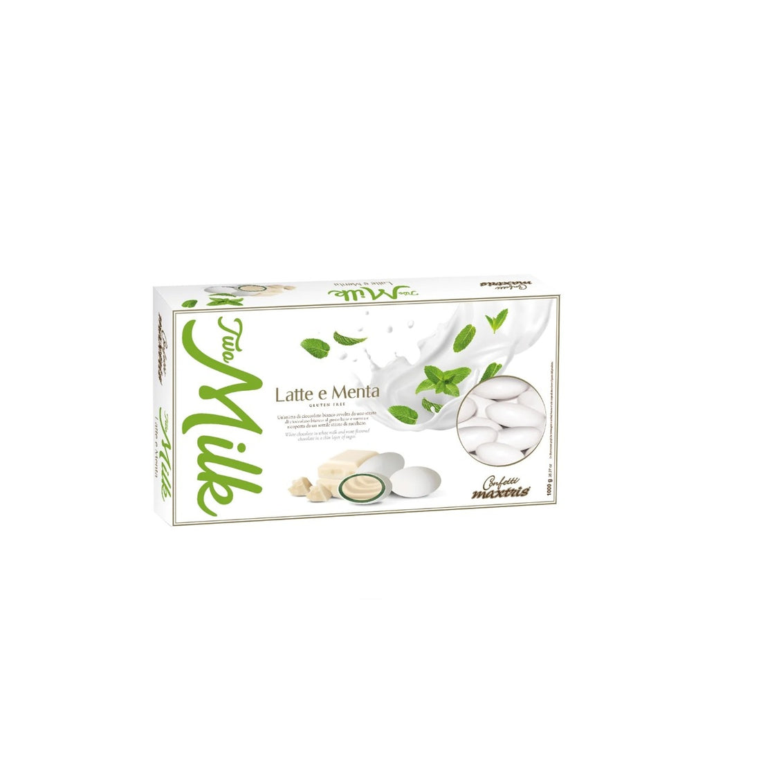 Maxtris Confites Two Milk Leche y Menta 1 Kg