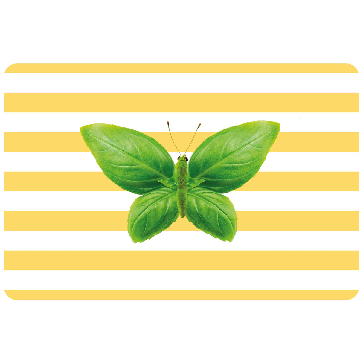 WD LifeStyle Tovaglietta Double-Face 43 x 30 Cm in PVC Decoro Farfalla