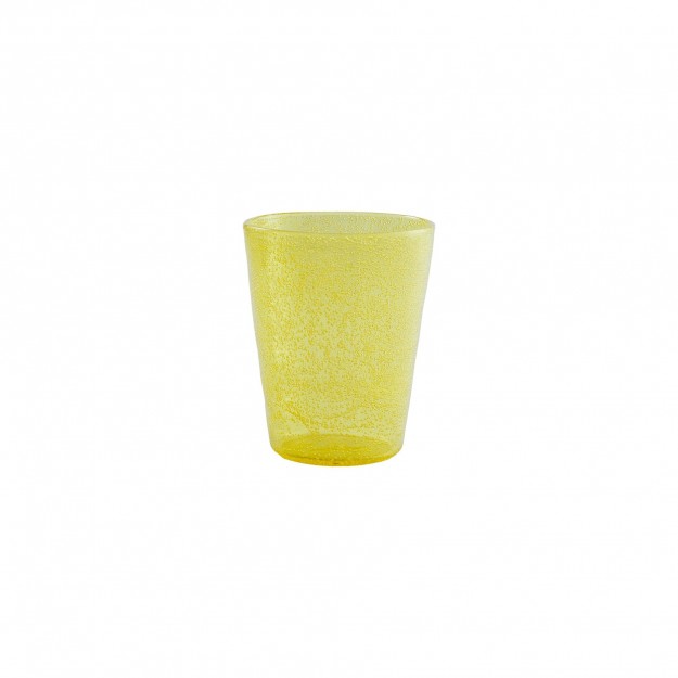 Zani Serafino Memento Synth Vaso de Agua Amarillo en Metacrilato