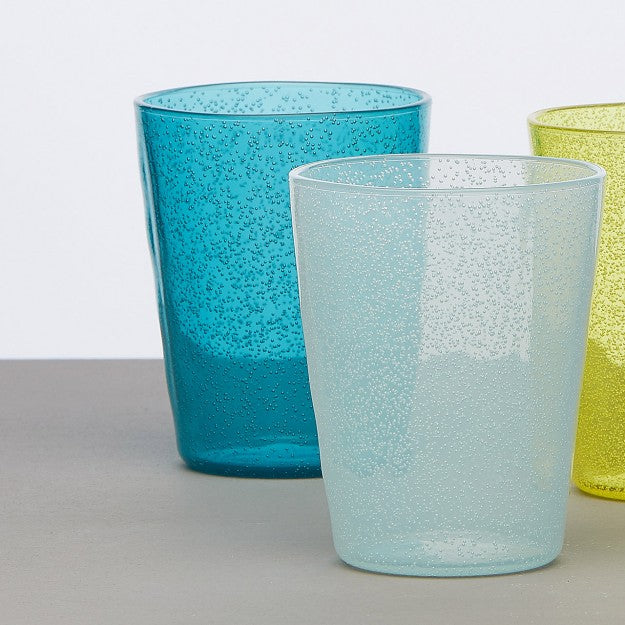 Vaso Zani Serafino Memento Synth en Metacrilato Turquesa
