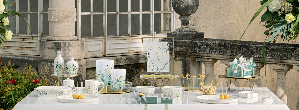 Cupido&Co. Tarro Blooming Love con Caja H 100 Mm D 85 Mm