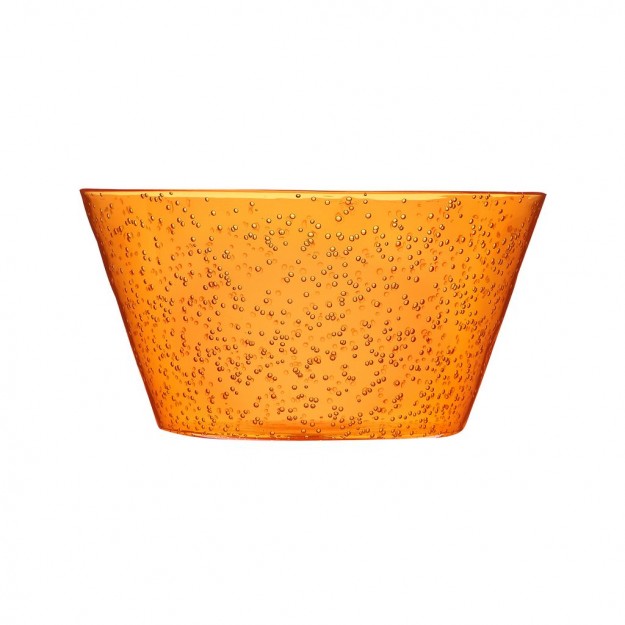Zani Serafino Medium Bowl Memento Synth en Metacrilato D 20 Cm Color Mandarina