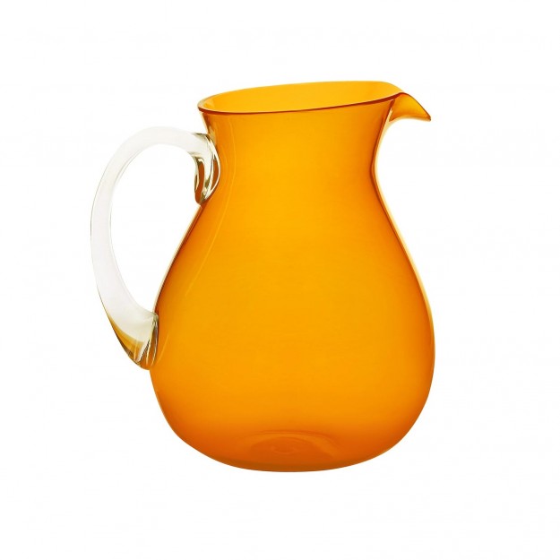Zani Serafino Jarra Synth Pitcher en MS-Metacrilato Color Mandarina