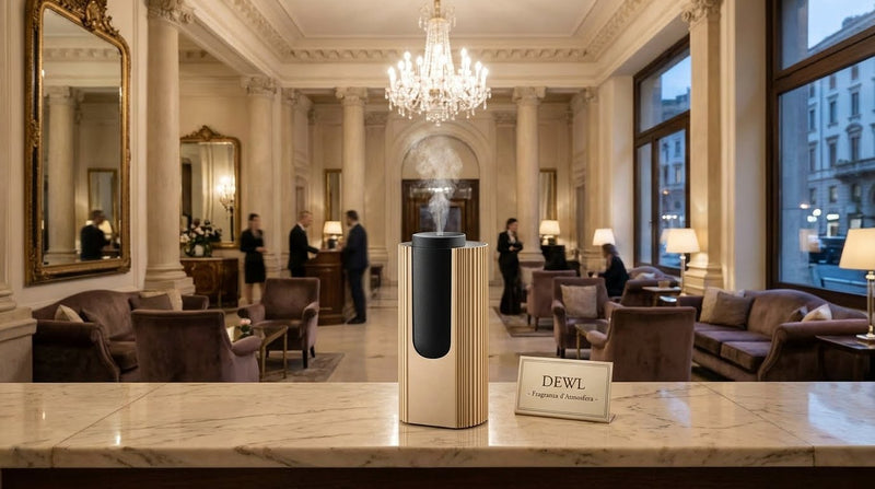 DESSENZE Dessenze Difusor de Fragancias de Alta Presión Mini Tower Gris Antracita – Ambientador Frutos Rojos