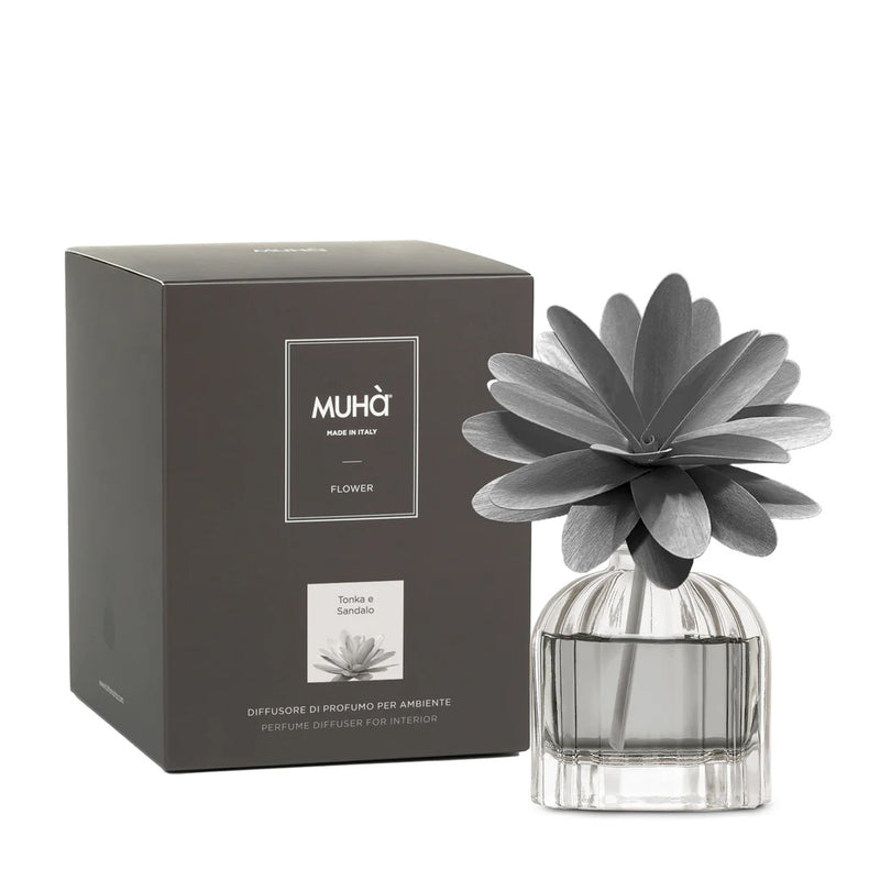 Muhà Flower Difusor Ambientador 60ml Tonka y Sándalo