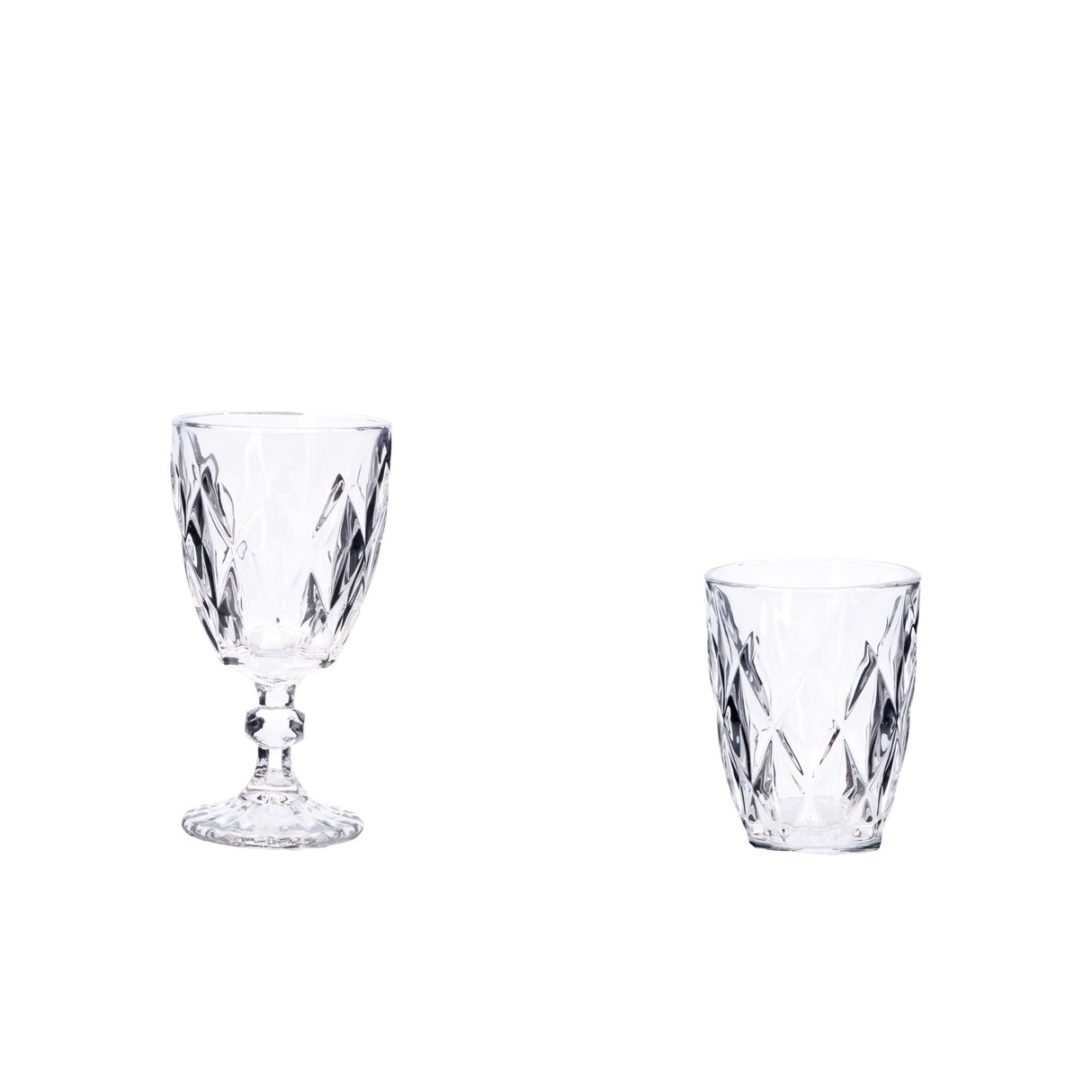 ad trend ad trend set 6 calici 25 cl e 6 bicchieri 28 cl vetro erling ean 8057586084339
