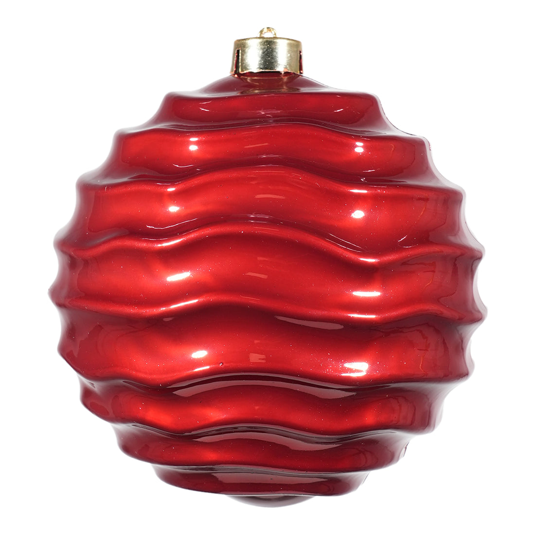 arpimex arpimex sfera rigata di natale d 150 mm plastica rosso ean 8018318536014