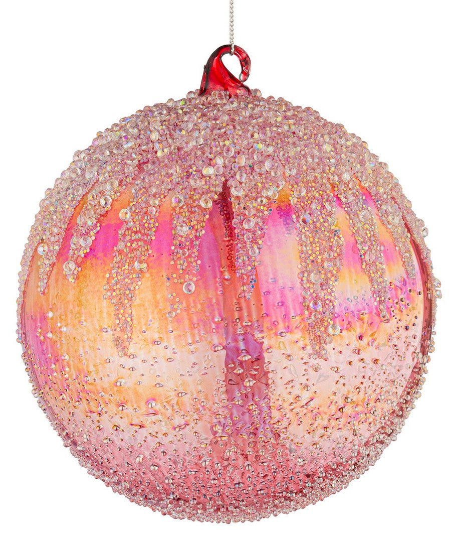 bizzotto bizzotto sfera di natale wink d 150 mm vetro rosso ean 8051836734517