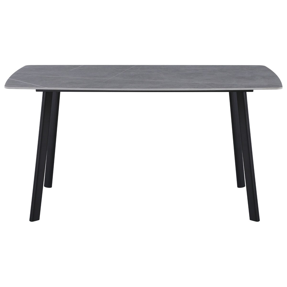 di mo commerciale di mo commerciale tavolo rettangolare quincy 150 x 85 cm h 75 cm piano in ceramica grigio opaco con gambe in metallo ean 8010402511136
