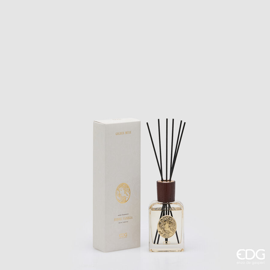 edg enzo de gasperi edg enzo de gasperi profumatore ambiente bottiglia diva 120 ml neroli vaniglia diffusore fragranza design elegante ean 8059824655837
