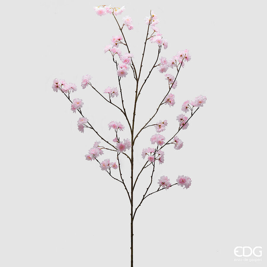 edg enzo de gasperi edg enzo de gasperi sakura ramo h 165 cm pianta artificiale colore rosa chiaro ean 8059824614735