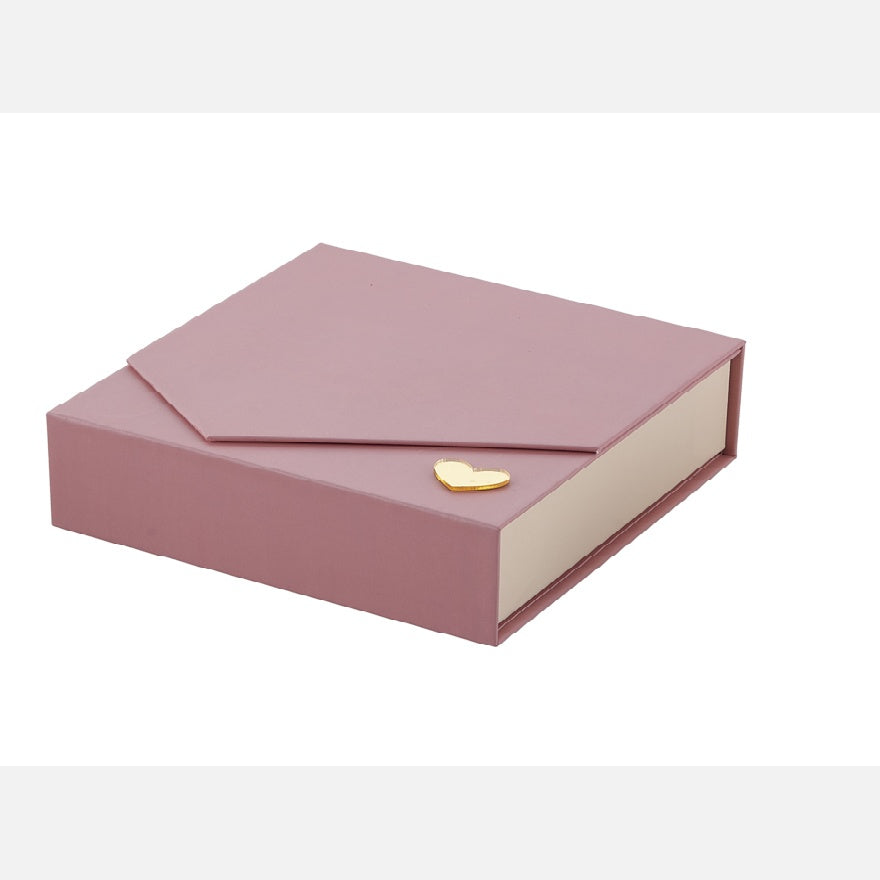 larcolaio larcolaio scatola liscia portaconfetti 13 x 13 x 4 cm bomboniera malva 1 pz ean 8059558630124