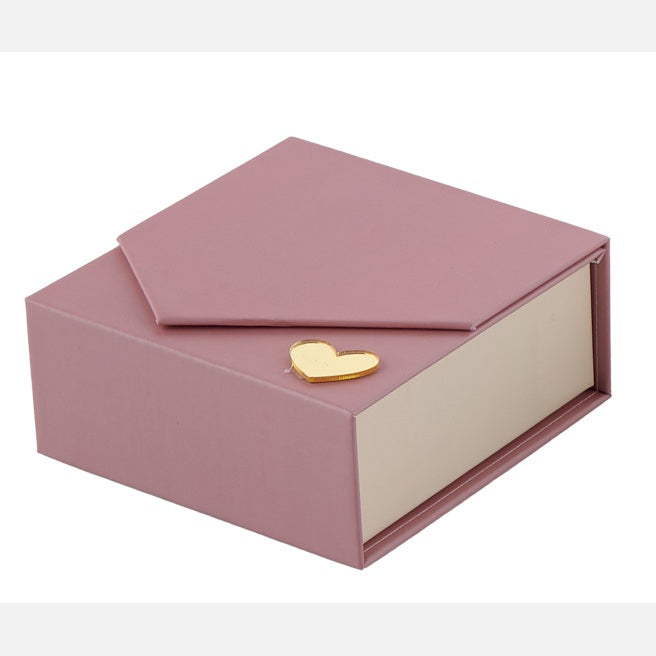 larcolaio larcolaio scatola liscia portaconfetti 9 x 9 x 4 cm bomboniera malva 1 pz ean 8059558632395