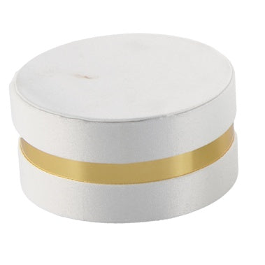 larcolaio larcolaio scatola tonda bomboniera d 8 cm h 4 cm portaconfetti bianco 1 pz ean 8059558631206