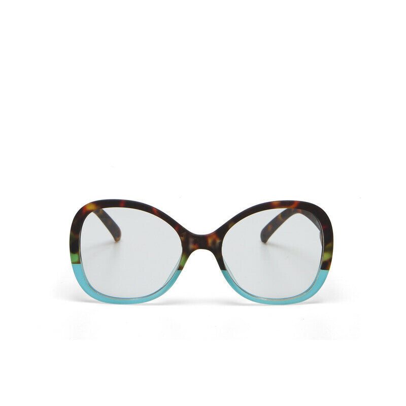 okkia okkia occhiale da lettura mod verona premontato butterfly soft touch spring anti luce blu havana blue diottrie 2 50 ean 8056211374036