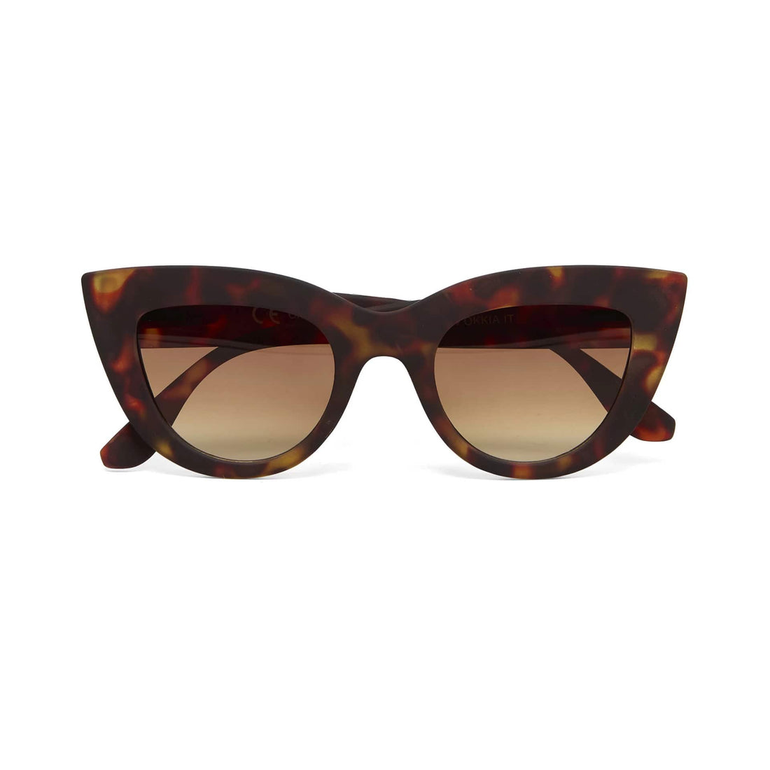 okkia okkia occhiale da sole premontato gatto big frame mod claudia classic havana ean 8056211371448