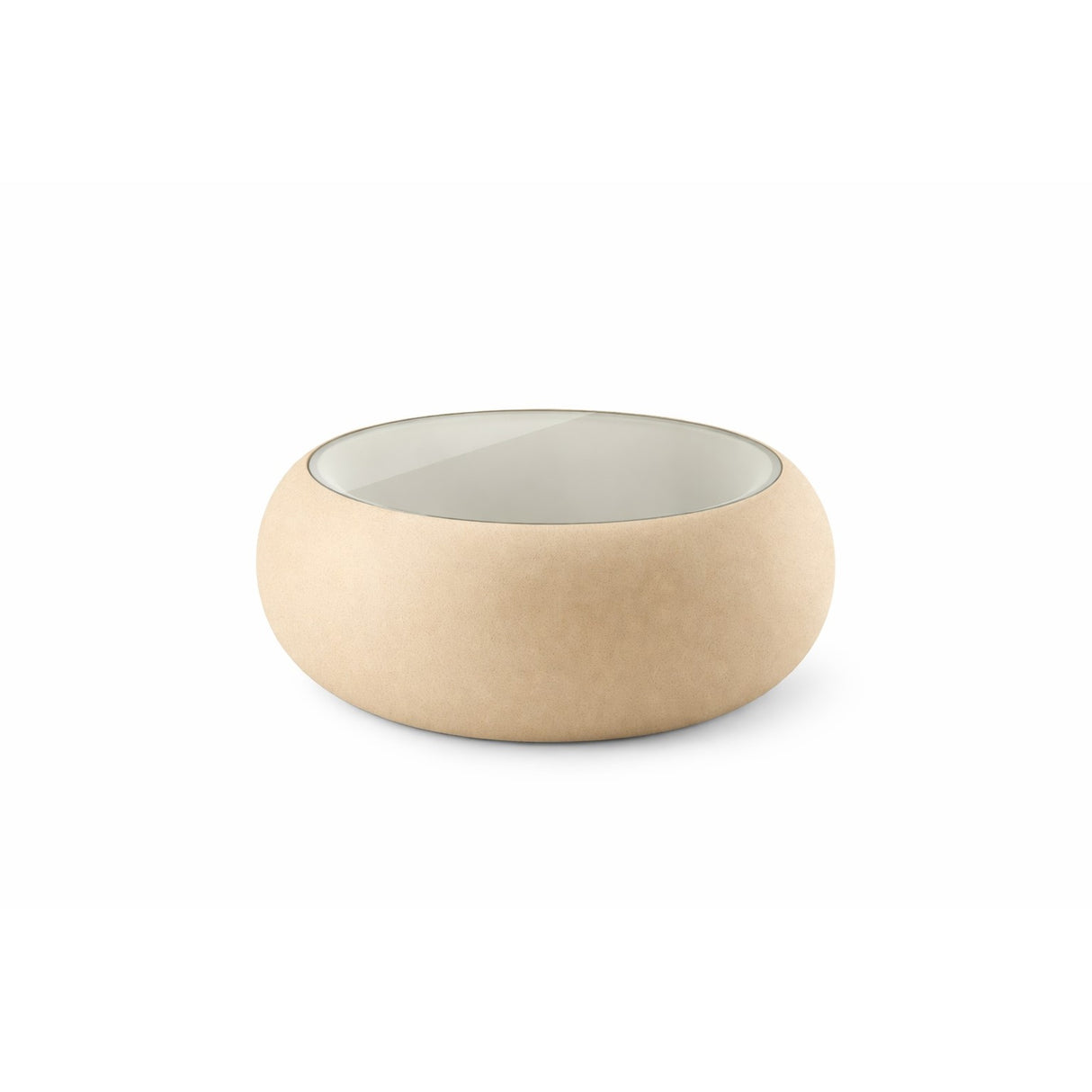 plust plust struttura boom caffe tavolino con vetro colore pietra