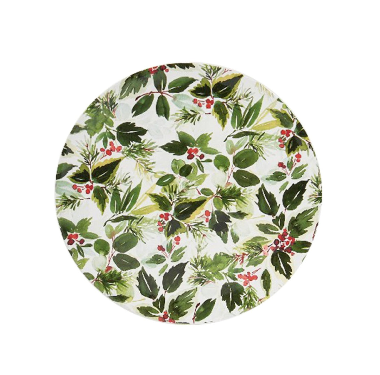 preziosa luxury home preziosa luxury home piatto tondo natale in ceramica d 266 cm h 15 cm multicolor ean 8050264117596