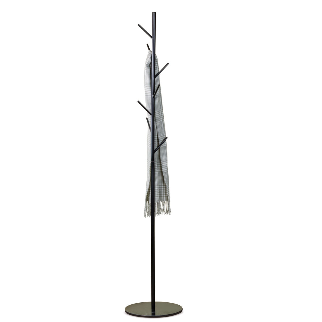 regalo italiano regalo italiano appendiabiti da terra in ferro con base in marmo h170 cm attaccapanni moderno nero ean 8021785602564