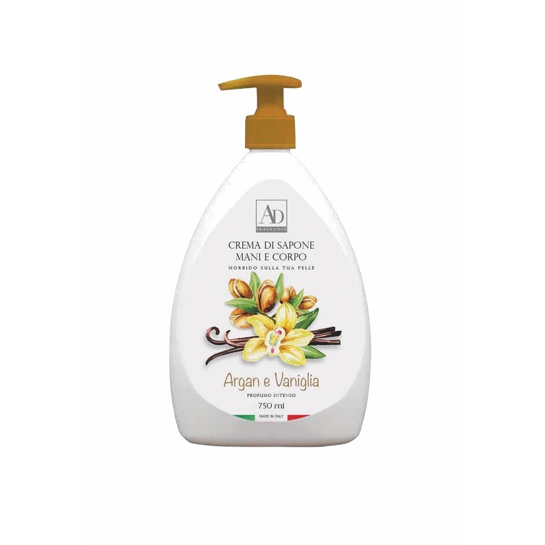regalo italiano regalo italiano crema di sapone 750 ml argan vaniglia ean 8021785826878